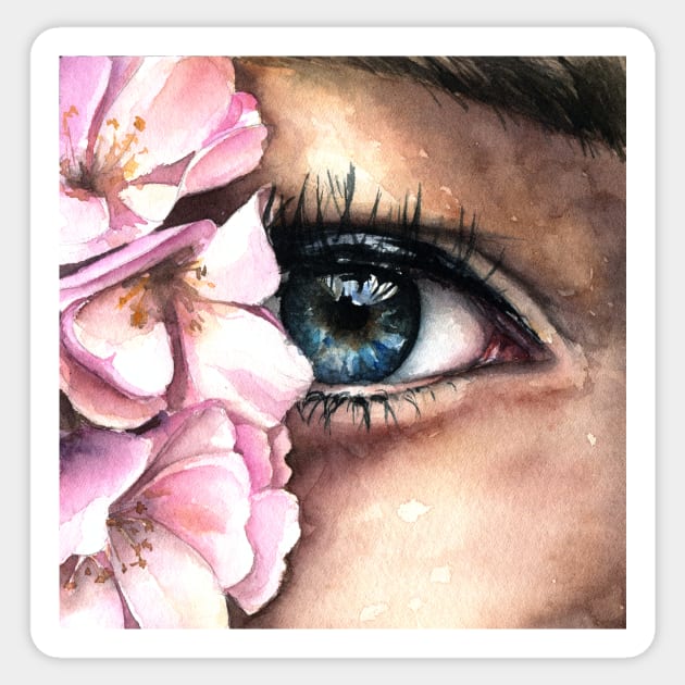 Eye Sticker by Kira Balan